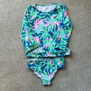 Girls Lilly Pulitzer 2-pc Swimsuit - Size 8